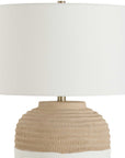Bellaby - Terracotta Table Lamp - Brown / White
