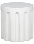 Eris - Outdoor Accent Table - White