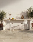 Kade - Outdoor Bar Stool (Set of 2) - White