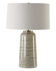 Strata - Tan Glaze Table Lamp