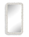 Barnacle - Rectangular Mirror - White