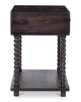Tabitha - Nightstand - Dark Brown