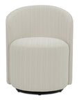 Sylvie - Swivel Chair - White