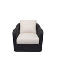 Bodhi - Outdoor Swivel Accent Chair - Charcoal / Gray