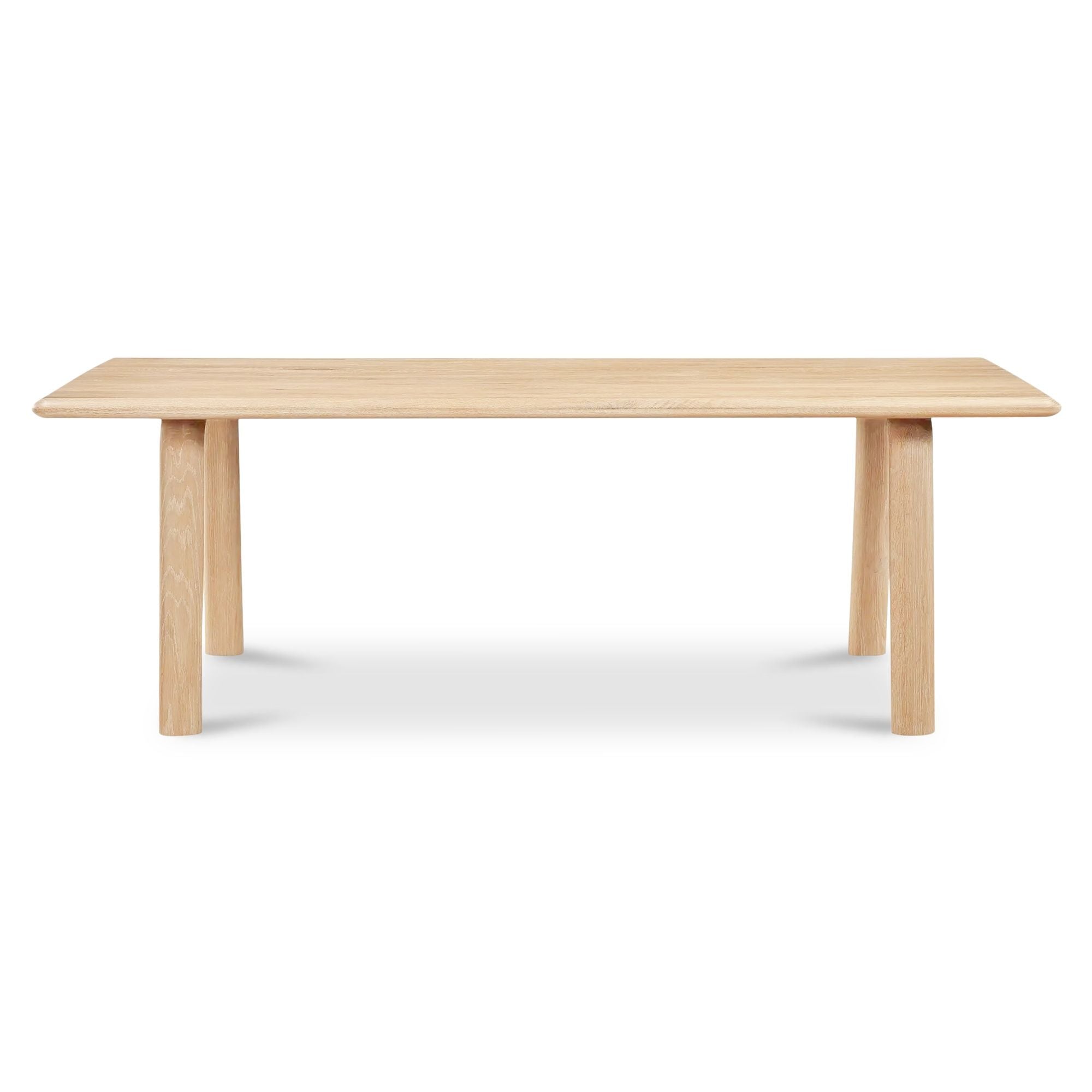Malibu - Dining Table - White Oak