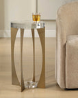 Kolkata - Accent Table - Brass