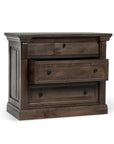 Adelaide - Wood 3 Drawer Nightstand - Cocoa Brown