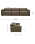 Wilder - Power Recliner Sofa - Soft Taupe / Tan