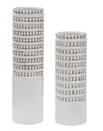 Angelou - Vases (Set of 2) - White