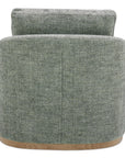 Linden - Swivel Chair - Slated Moss