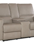 Somers - Power Console Loveseat With Power Headrest