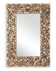 Timberwood - Rectangular Mirror - Light Brown