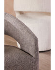Barrow - Rolling Dining Chair - White Mist