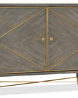 Melange - Breck Chest - Dark Gray