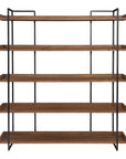 Vancouver - Large Bookshelf - Brown