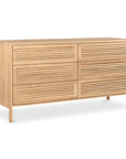 Teeda - 6 Drawer Dresser - Light Brown