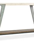 Commerce and Market - Boomerang Console Table - White