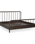 Vivian - Queen Bed - Dark Brown