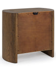 Kyrie - 2 Drawer Nightstand - Tawny Brown