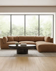 Matina - Corner Chair - Taupe