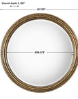 Spera - Round Mirror - Gold