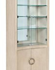 Nouveau Chic - Display Cabinet - Light Brown