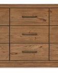 Big Sky - 9-Drawer Dresser - Light Brown