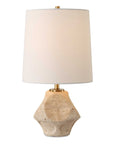 Indent - Travertine Accent Lamp