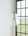 Odense - Glass Pendant - Black