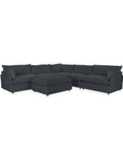Caplan - 6 Piece Modular Sectional With Ottoman