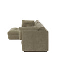 Mischa - Left Sectional - Sage Green