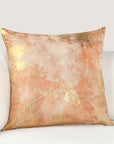 Onara - 22" x 22" Pillow - Burnt Orange / Gold