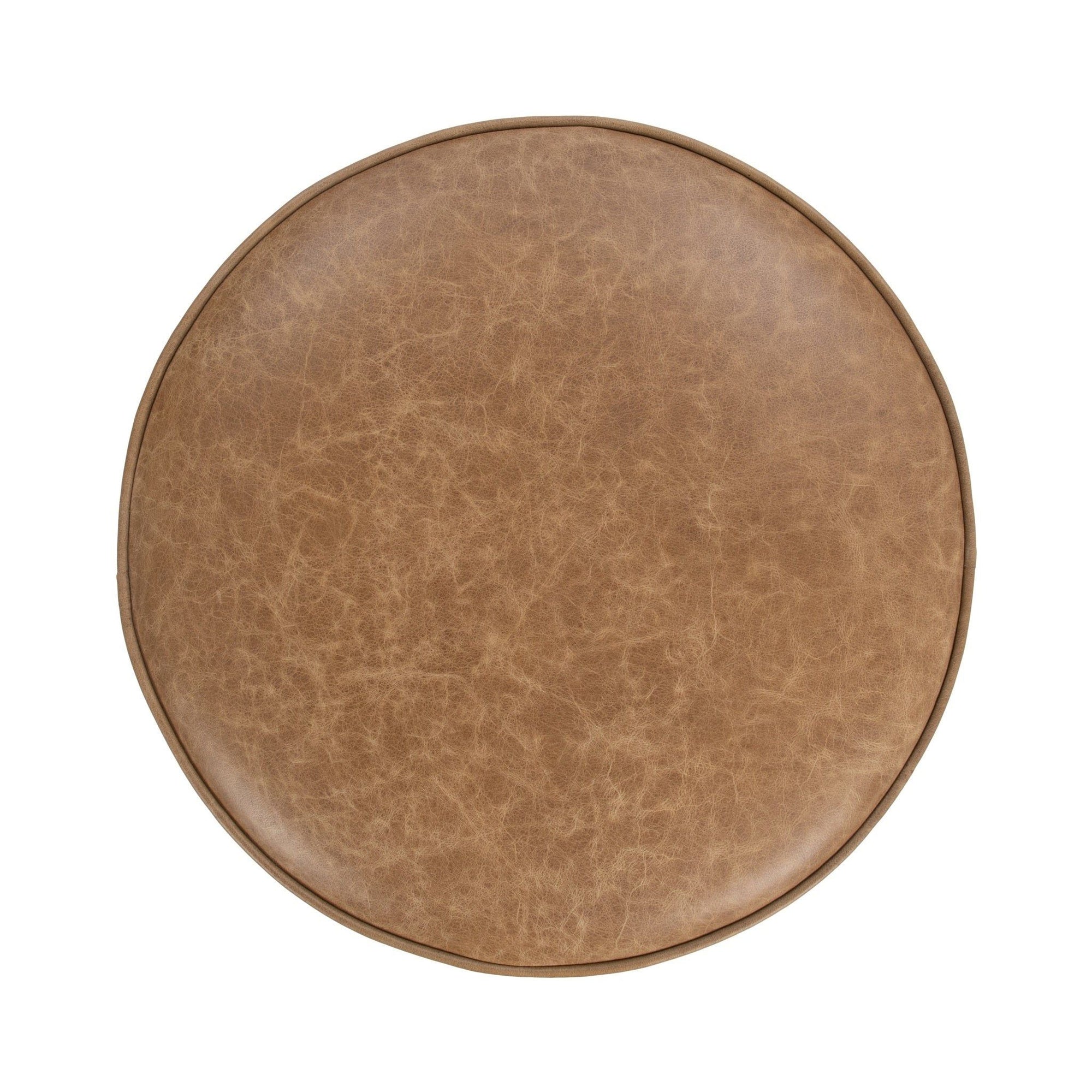 Clair - Leather Round Table