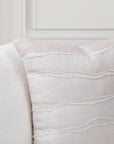 Villa Classics - Bikram 22" x 22" Accent Pillow - Ivory / Natural