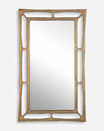 Felix - Rectangle Mirror - Brass