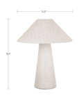 Nori - Table Lamp - Flecked White