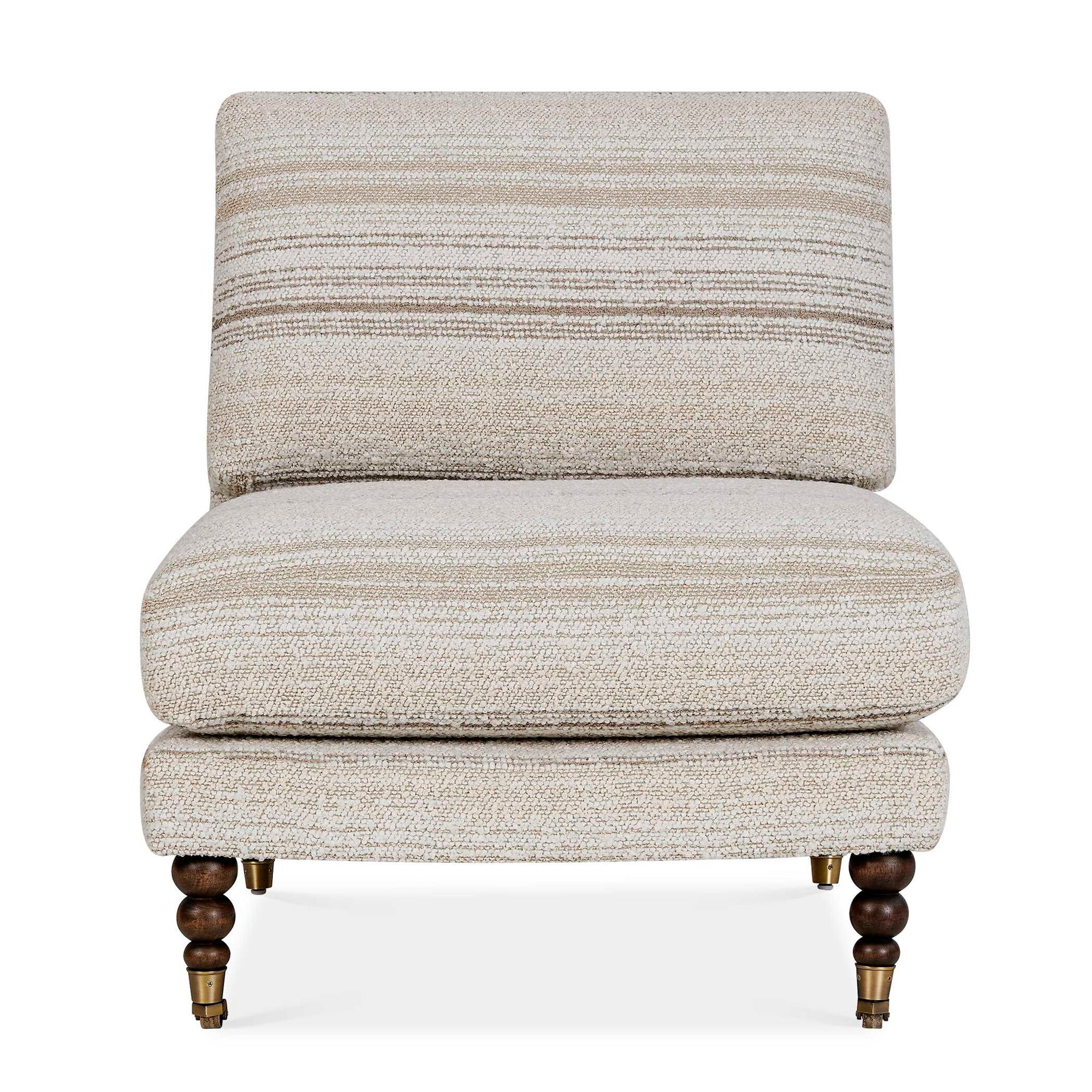 Chatsworth - Modern Slipper Chair - White