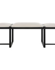 Triple Cloud - Modern Upholstered Bench