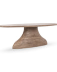 Amra - 94" Dining Table - Sandstone Greige