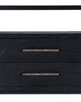 Linville Falls - Shou Sugi Ban 2-Drawer Nightstand