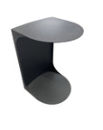Cote - 16" Metal Accent Table - Black