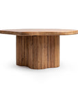Alvaro - 65" Dining Table - Golden Wheat
