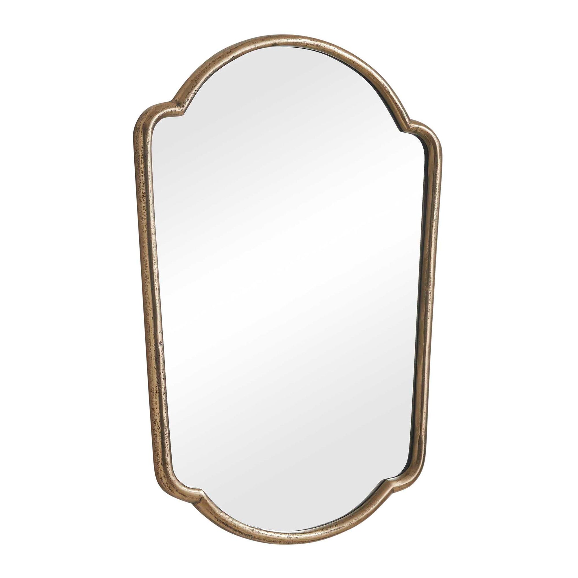 Naomi - Mirror - Antique Brass