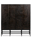 Amilio - Tall Cabinet - Rust Noir