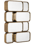Canute - Modern Mirror - Gold