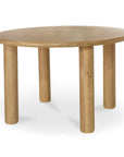 Milo - Round Dining Table - Natural Solid Oak