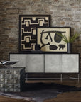 Commerce And Market - Fine Lines Credenza - Dark Gray