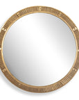 Heart Of Gold - Round Mirror - Brass / Gold