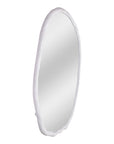 Foundry - Oval Mirror - White