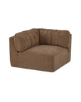Matina - Corner Chair - Taupe
